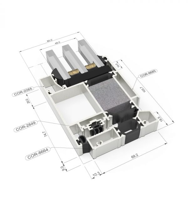 Puerta Millennium Plus 80 RPT